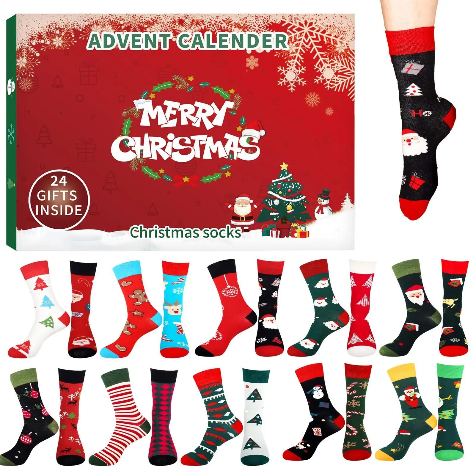 Mens Grooming Advent Calendar - عيد الميلاد تخزين تقاويم القدوم 24