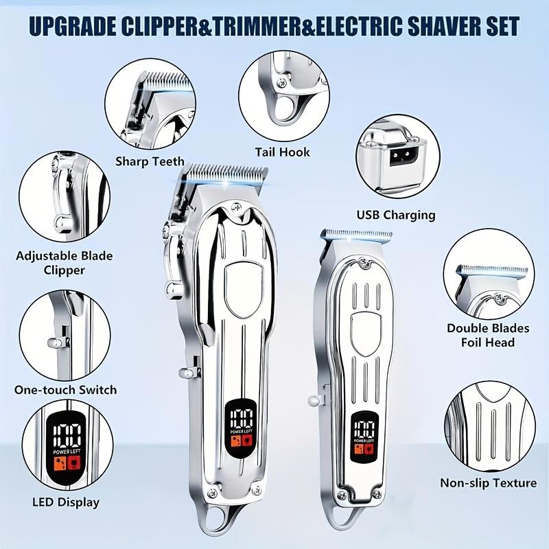 مجموعة ماكينة حلاقة الشعر القا - مراجعة Mens Grooming Kit Gift وسعره